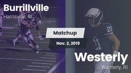 Matchup: Burrillville High vs. Westerly  2019