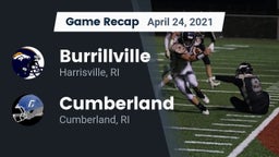 Recap: Burrillville  vs. Cumberland  2021