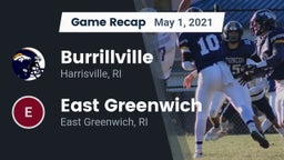 Recap: Burrillville  vs. East Greenwich  2021