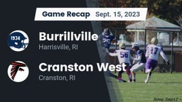 Recap: Burrillville  vs. Cranston West  2023