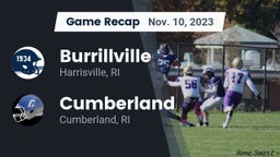 Recap: Burrillville  vs. Cumberland  2023