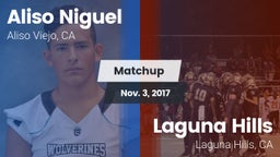 Matchup: Aliso Niguel High vs. Laguna Hills  2017