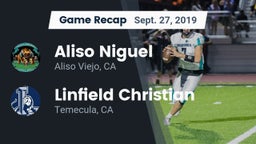 Recap: Aliso Niguel  vs. Linfield Christian  2019