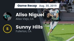 Recap: Aliso Niguel  vs. Sunny Hills  2019