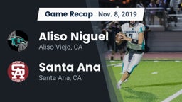 Recap: Aliso Niguel  vs. Santa Ana  2019