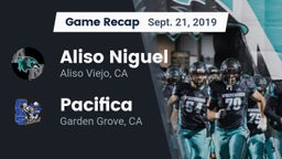 Recap: Aliso Niguel  vs. Pacifica  2019