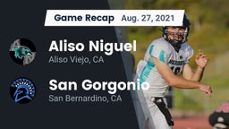 Recap: Aliso Niguel  vs. San Gorgonio  2021