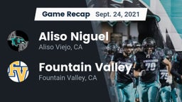Recap: Aliso Niguel  vs. Fountain Valley  2021