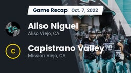 Recap: Aliso Niguel  vs. Capistrano Valley  2022