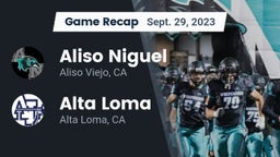 Recap: Aliso Niguel  vs. Alta Loma  2023