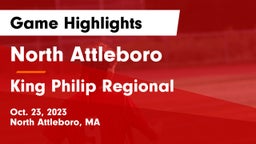 North Attleboro  vs King Philip Regional  Game Highlights - Oct. 23, 2023