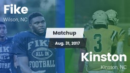 Matchup: Fike  vs. Kinston  2017
