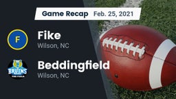 Recap: Fike  vs. Beddingfield  2021