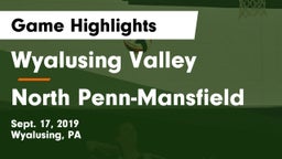 Wyalusing Valley  vs North Penn-Mansfield Game Highlights - Sept. 17, 2019