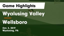Wyalusing Valley  vs Wellsboro Game Highlights - Oct. 3, 2019