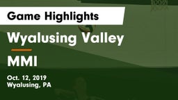 Wyalusing Valley  vs MMI Game Highlights - Oct. 12, 2019