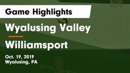Wyalusing Valley  vs Williamsport  Game Highlights - Oct. 19, 2019