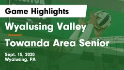 Wyalusing Valley  vs Towanda Area Senior  Game Highlights - Sept. 15, 2020