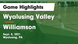 Wyalusing Valley  vs Williamson   Game Highlights - Sept. 8, 2021