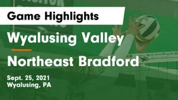 Wyalusing Valley  vs Northeast Bradford Game Highlights - Sept. 25, 2021