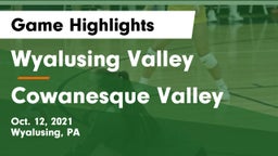 Wyalusing Valley  vs Cowanesque Valley Game Highlights - Oct. 12, 2021