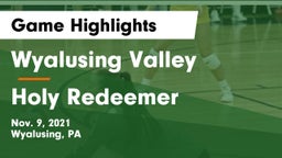 Wyalusing Valley  vs Holy Redeemer Game Highlights - Nov. 9, 2021