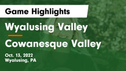 Wyalusing Valley  vs Cowanesque Valley Game Highlights - Oct. 13, 2022