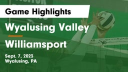 Wyalusing Valley  vs Williamsport  Game Highlights - Sept. 7, 2023