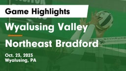 Wyalusing Valley  vs Northeast Bradford  Game Highlights - Oct. 23, 2023