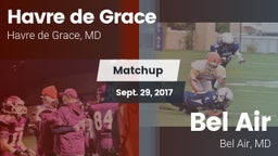 Matchup: Havre de Grace High vs. Bel Air  2017