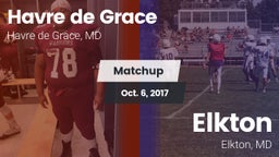 Matchup: Havre de Grace High vs. Elkton  2017