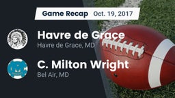 Recap: Havre de Grace  vs. C. Milton Wright  2017
