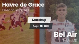 Matchup: Havre de Grace High vs. Bel Air  2019