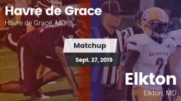 Matchup: Havre de Grace High vs. Elkton  2019