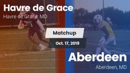 Matchup: Havre de Grace High vs. Aberdeen  2019