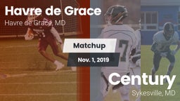 Matchup: Havre de Grace High vs. Century  2019