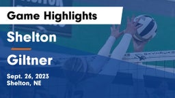 Shelton  vs Giltner  Game Highlights - Sept. 26, 2023