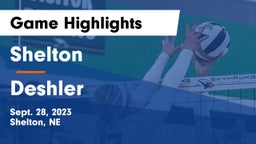 Shelton  vs Deshler  Game Highlights - Sept. 28, 2023