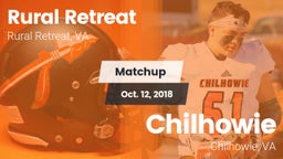 Matchup: Rural Retreat High vs. Chilhowie  2018