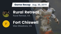 Recap: Rural Retreat  vs. Fort Chiswell  2019