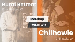 Matchup: Rural Retreat High vs. Chilhowie  2019