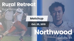 Matchup: Rural Retreat High vs. Northwood  2019