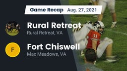 Recap: Rural Retreat  vs. Fort Chiswell  2021