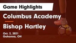Columbus Academy  vs Bishop Hartley  Game Highlights - Oct. 2, 2021