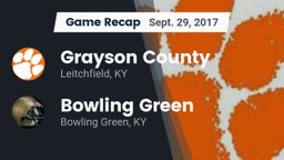 Recap: Grayson County  vs. Bowling Green  2017