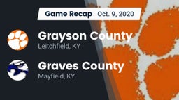 Recap: Grayson County  vs. Graves County  2020