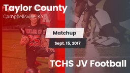 Matchup: Taylor County High vs. TCHS JV Football 2017