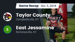 Recap: Taylor County  vs. East Jessamine  2018
