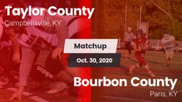 Matchup: Taylor County High vs. Bourbon County  2020