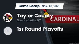 Recap: Taylor County  vs. 1sr Round Playoffs 2020
